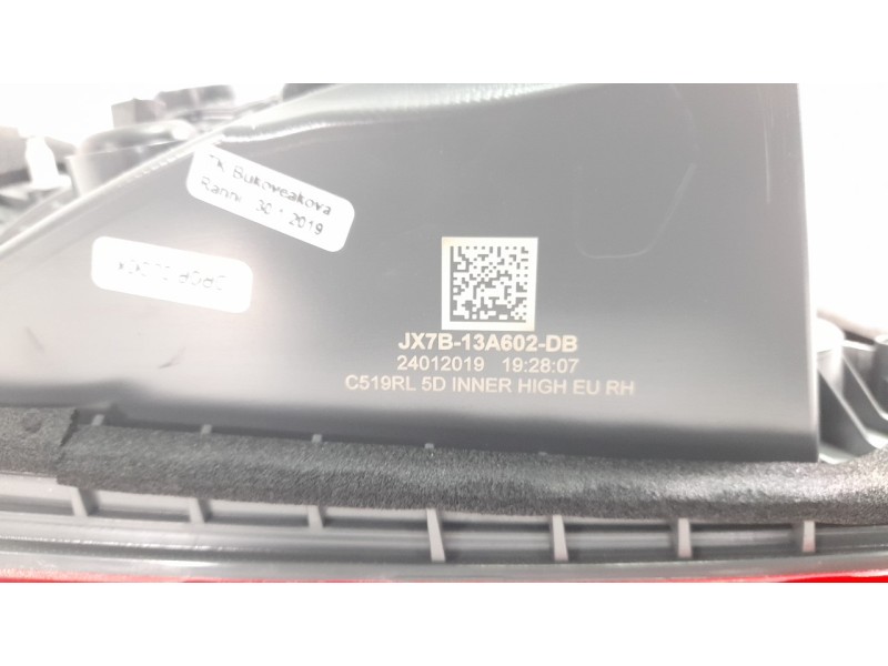Recambio de piloto trasero derecho interior para ford focus 1.0 ecoboost cat referencia OEM IAM   