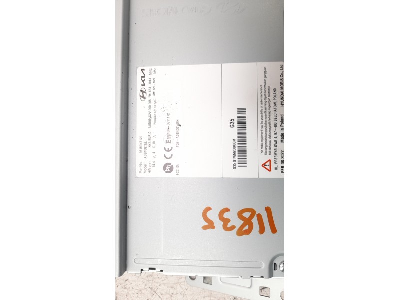 Recambio de sistema navegacion gps para hyundai tucson (nx) maxx 2wd referencia OEM IAM 96525N7000RET  