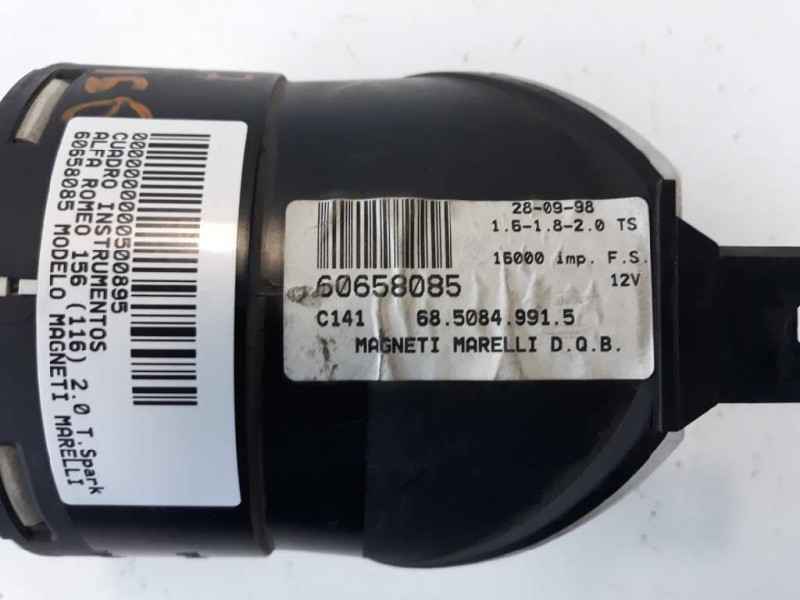 Recambio de cuadro instrumentos para alfa romeo 156 (116) 2.0 t.spark distinctive referencia OEM IAM 60658085  