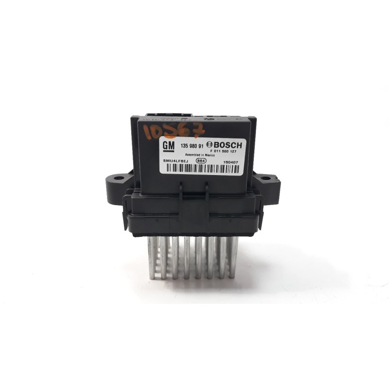Recambio de resistencia calefaccion para opel zafira tourer 1.4 16v turbo cat (a 14 net / luj) referencia OEM IAM 13598091 F0115