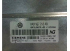 Recambio de centralita motor uce para volkswagen touareg (7la) tdi v10 referencia OEM IAM 0AD927755AB 5WP22074  2