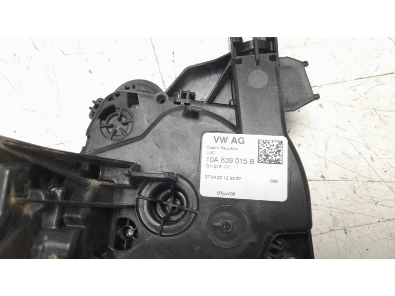 Recambio de cerradura puerta trasera izquierda para volkswagen taigo (cs1) life referencia OEM IAM 10A839015B  