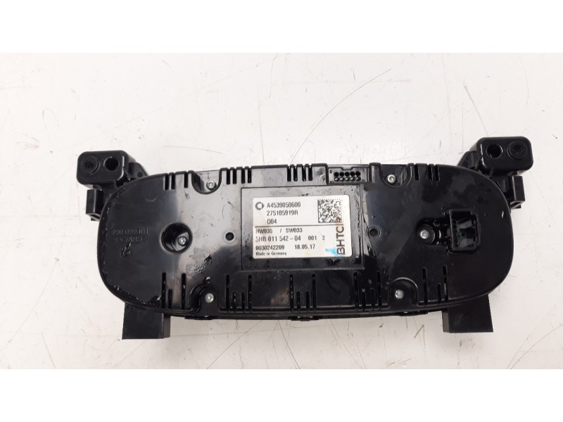 Recambio de mando climatizador para smart fortwo coupe electric drive (453.391) referencia OEM IAM A4539050600  