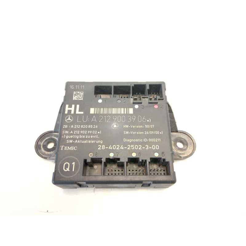 Recambio de modulo electronico para mercedes-benz clase e (w212) lim. 1.8 cgi cat referencia OEM IAM A2129003906  