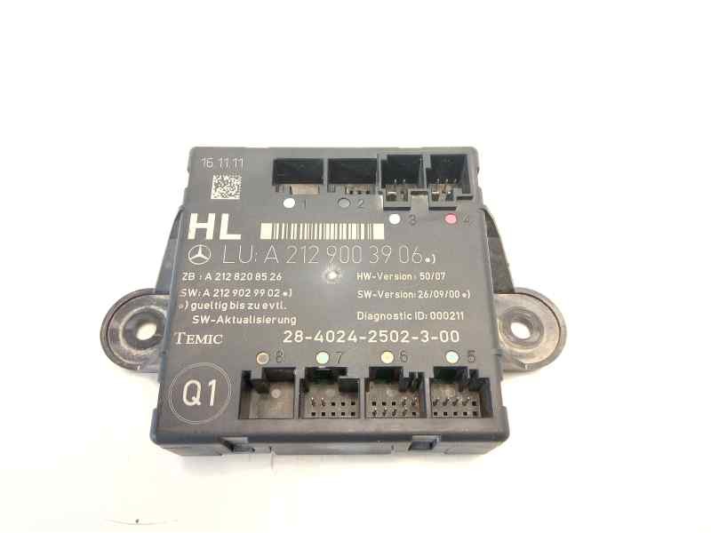 Recambio de modulo electronico para mercedes-benz clase e (w212) lim. 1.8 cgi cat referencia OEM IAM A2129003906  