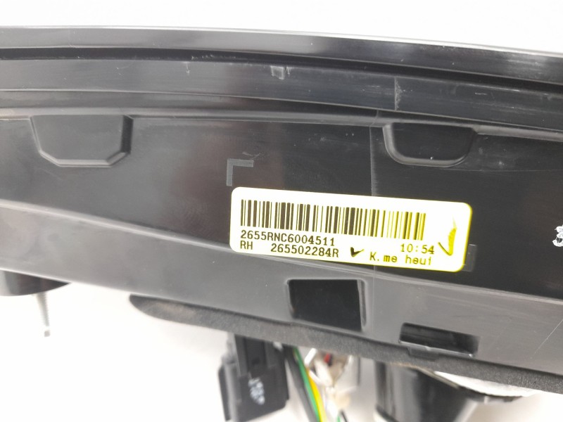 Recambio de piloto trasero derecho interior para renault arkana i (lcm_, ldn_) 1.3 tce 140 (ldn0) referencia OEM IAM 265502284R 