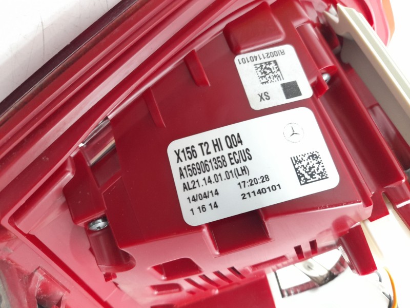 Recambio de piloto trasero izquierdo interior para mercedes-benz clase gla (x156) gla 200 cdi / d (156.908) referencia OEM IAM A