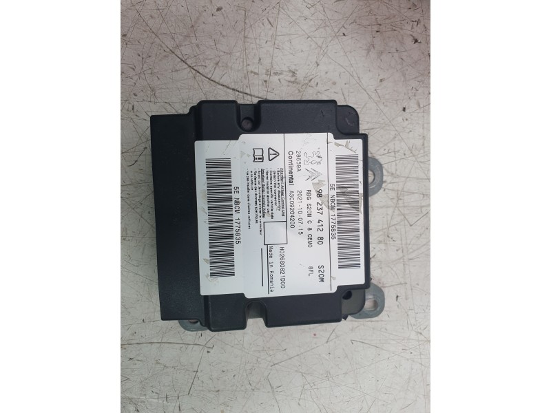 Recambio de kit airbag para opel combo furgoneta/monovolumen (k9) 1.5 d referencia OEM IAM 16841899ZD  