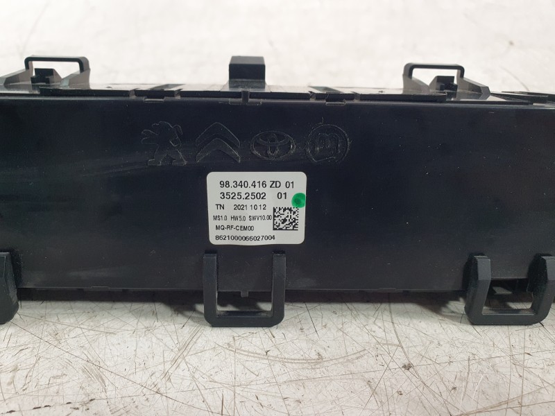 Recambio de mando climatizador para opel combo furgoneta/monovolumen (k9) 1.5 d referencia OEM IAM 98340416ZD  