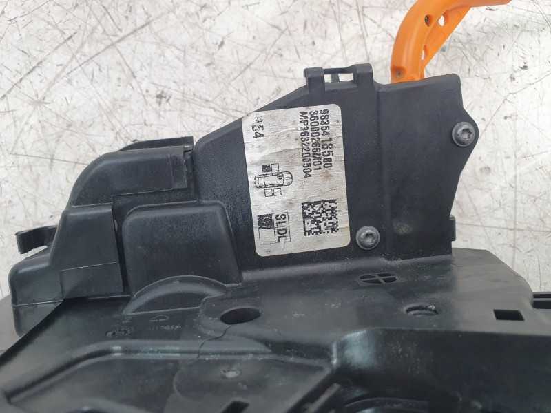 Recambio de cerradura puerta trasera izquierda para peugeot 408 ii (fp_, f3_, fm_) puretech 130 referencia OEM IAM 9835418580  