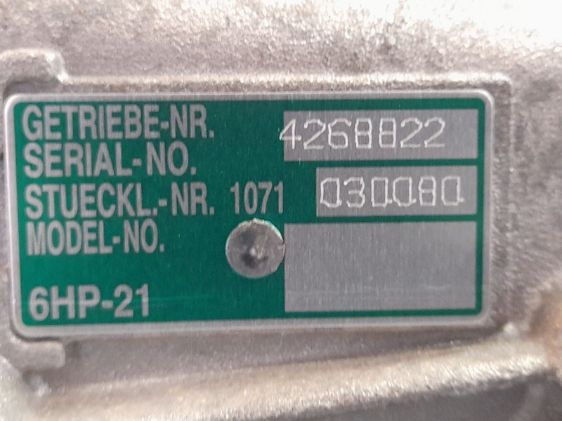 Recambio de caja cambios para bmw x1 (e84) sdrive 18 d referencia OEM IAM 24007630946 6HP21 