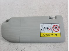 Recambio de parasol derecho para mg zs 1.5 hybrid+ referencia OEM IAM 13920009   2