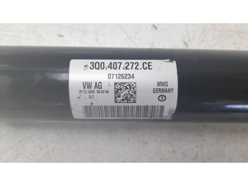 Recambio de transmision delantera derecha para volkswagen passat variant (cb5) r-line referencia OEM IAM 3Q0407272CE  V1375