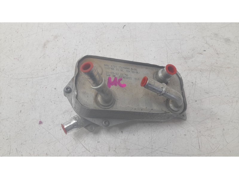 Recambio de enfriador aceite motor para bmw x1 (e84) xdrive 20d referencia OEM IAM 17217529499  