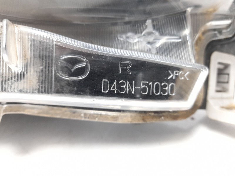 Recambio de faro derecho para mazda 2 hatchback (dl, dj) 1.5 skyactiv-g referencia OEM IAM DB5J510K0A  