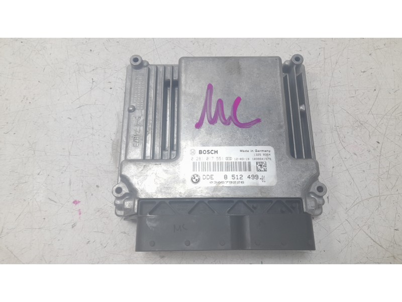 Recambio de centralita motor uce para bmw x1 (e84) sdrive 18 d referencia OEM IAM 8512499 0281017551 