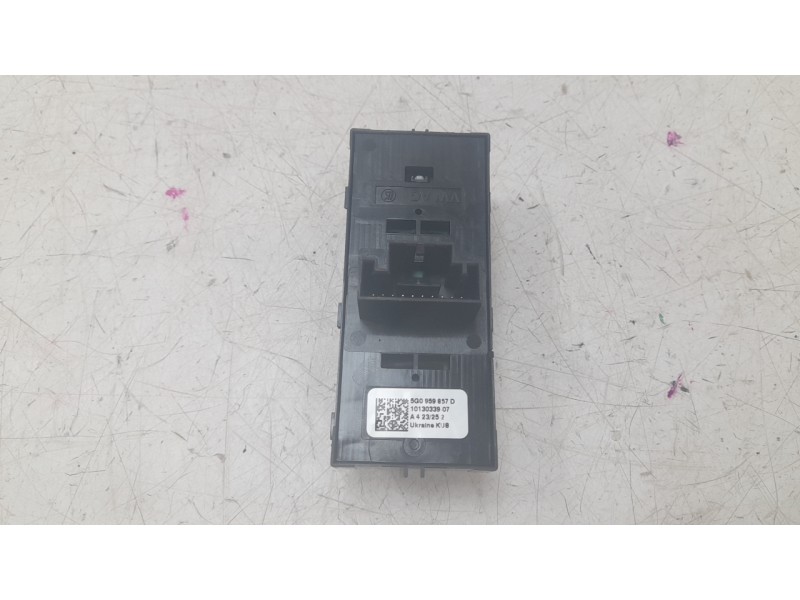 Recambio de mando elevalunas delantero izquierdo para skoda karoq (nu7, nd7) 1.5 tsi referencia OEM IAM 5G0959857D  