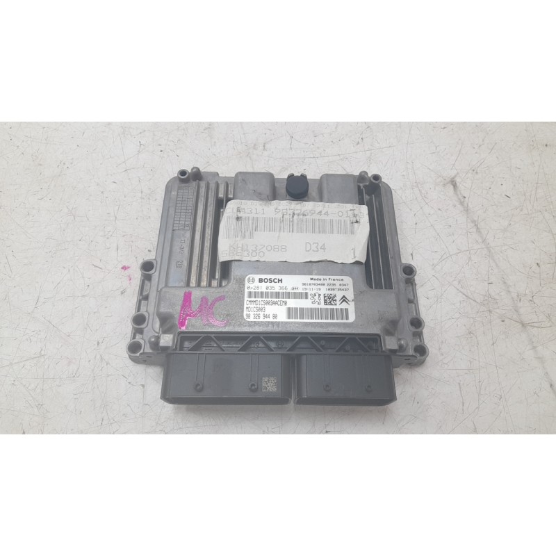 Recambio de centralita motor uce para ds ds 3 / ds 3 crossback (ur_, uc_, uj_) 1.5 bluehdi 100 referencia OEM IAM 9832694480 028