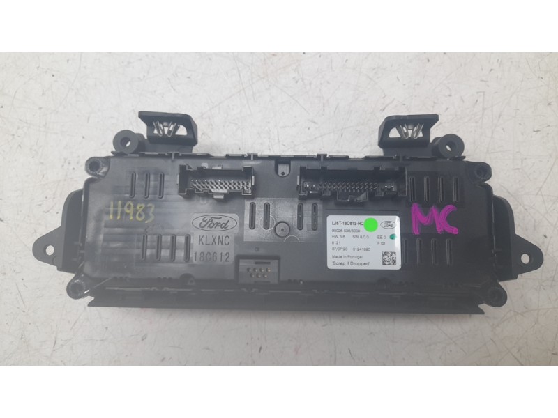 Recambio de mando climatizador para ford kuga titanium referencia OEM IAM LJ6T18C612HC  