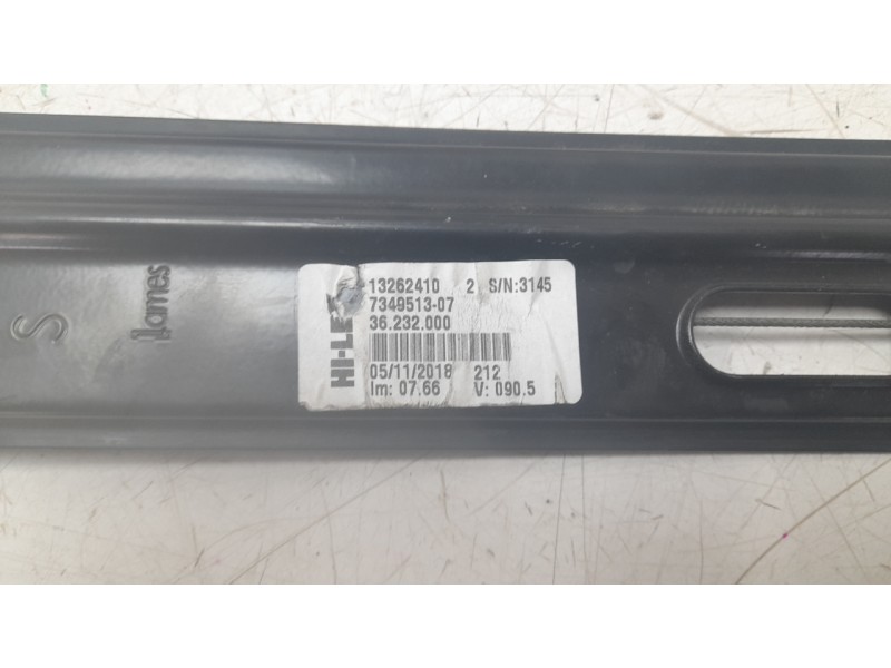 Recambio de elevalunas delantero izquierdo para bmw x1 (f48) sdrive 18 d referencia OEM IAM 51337434785  112093/2142703