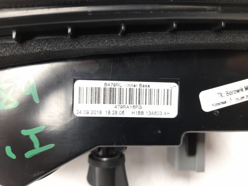 Recambio de piloto trasero izquierdo interior para ford fiesta vii (hj, hf) 1.0 ecoboost referencia OEM IAM H1BB13A603AH  