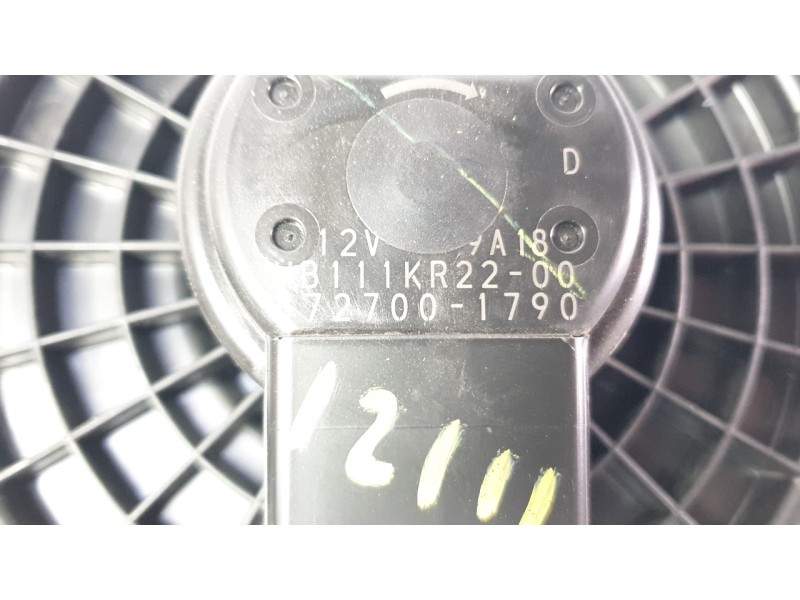 Recambio de ventilador calefaccion para mazda cx-3 (dk) 2.0 skyactiv-g referencia OEM IAM HB111KR2200  
