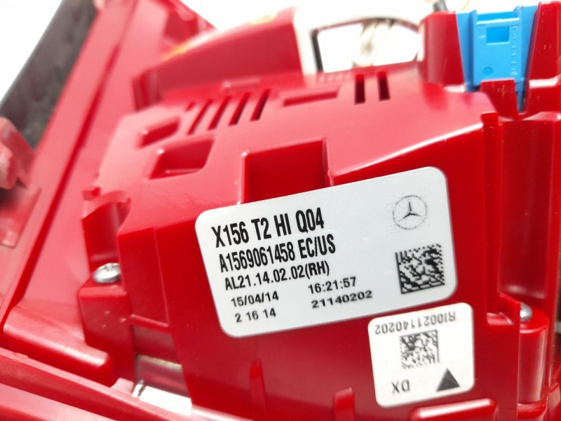 Recambio de piloto trasero derecho interior para mercedes-benz clase gla (x156) gla 200 cdi / d (156.908) referencia OEM IAM A15