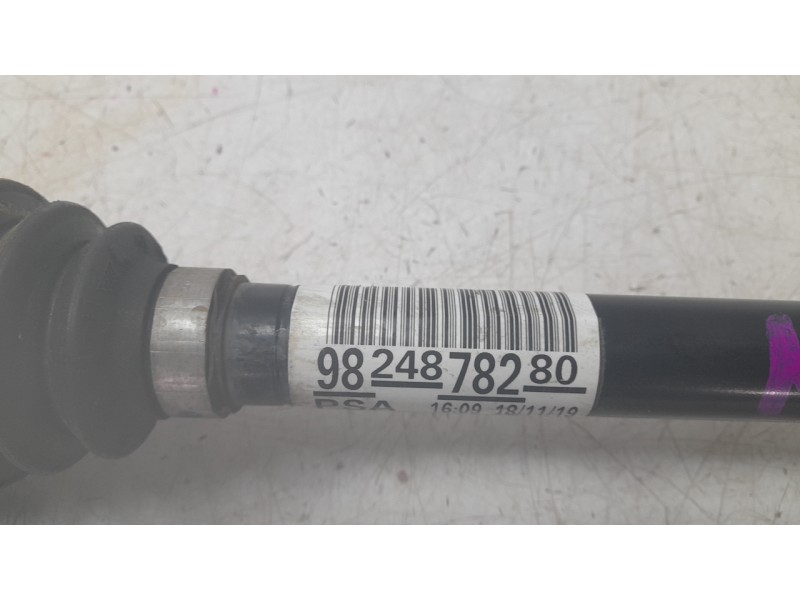 Recambio de transmision delantera izquierda para ds ds 3 / ds 3 crossback (ur_, uc_, uj_) 1.5 bluehdi 100 referencia OEM IAM 982