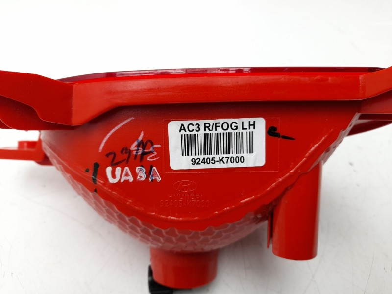 Recambio de faro antiniebla trasero izquierdo para hyundai i10 iii (ac3, ai3) 1.0 mpi referencia OEM IAM 92405K7000  