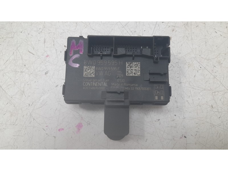 Recambio de modulo electronico para audi a4 b9 (8w2, 8wc) 40 tfsi mild hybrid referencia OEM IAM 8W0959595H  