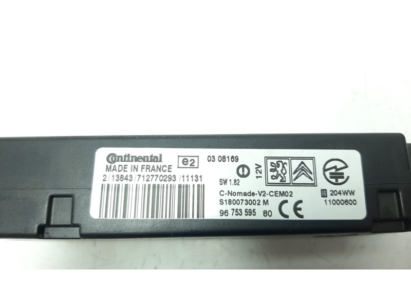 Recambio de modulo electronico para citroen c3 picasso exclusive referencia OEM IAM 9675359580 A2C53334285 S180073002