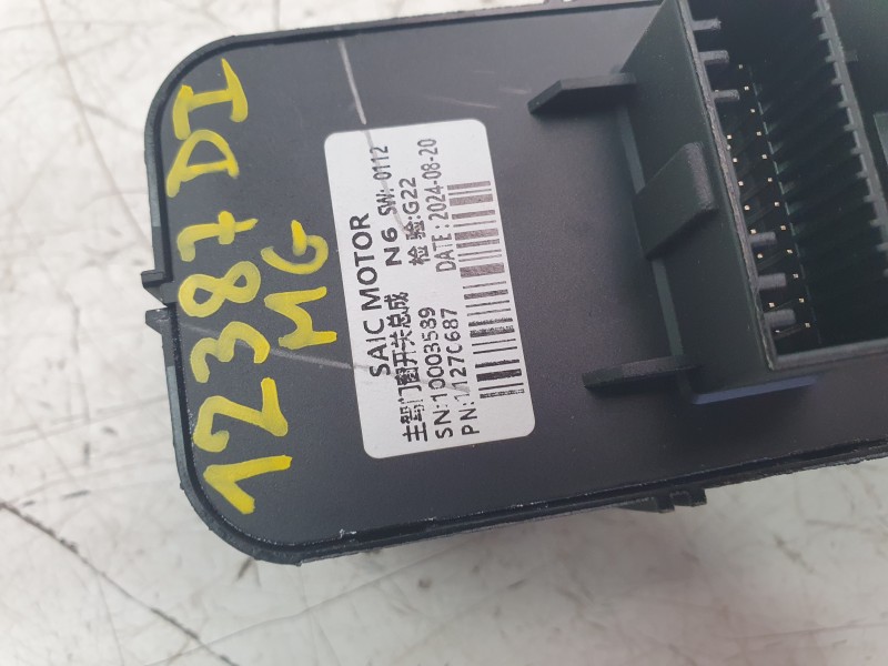 Recambio de mando elevalunas delantero izquierdo para mg zs 1.5 hybrid+ referencia OEM IAM 1127C687  