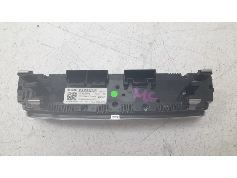 Recambio de mando climatizador para audi q3 sportback (f3n) 35 tdi referencia OEM IAM 83A820043AB  