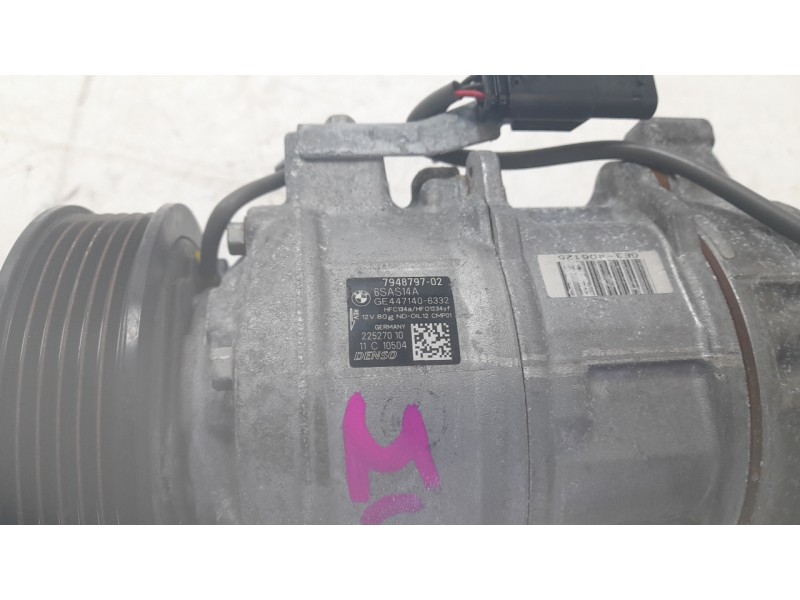 Recambio de compresor aire acondicionado para bmw 1 (f40) 118 d referencia OEM IAM 764879702  CAF980057HQ/CAF980057BM/CVF410020H