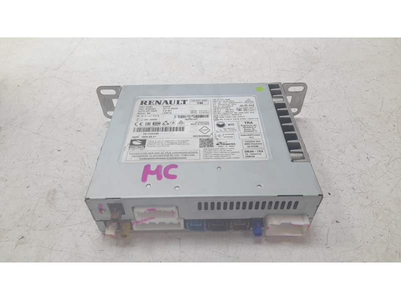 Recambio de sistema audio / radio cd para renault kadjar (ha_, hl_) 1.5 blue dci 115 referencia OEM IAM 281153254R  