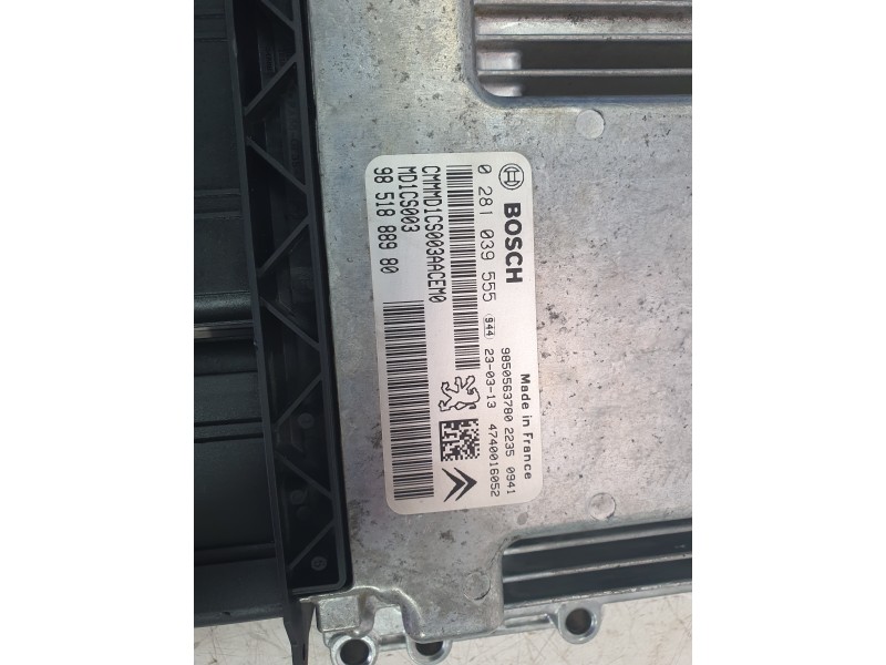 Recambio de centralita motor uce para fiat doblo furgoneta/monovolumen (510_, 511_) bluehdi 100 referencia OEM IAM 9851888980 / 
