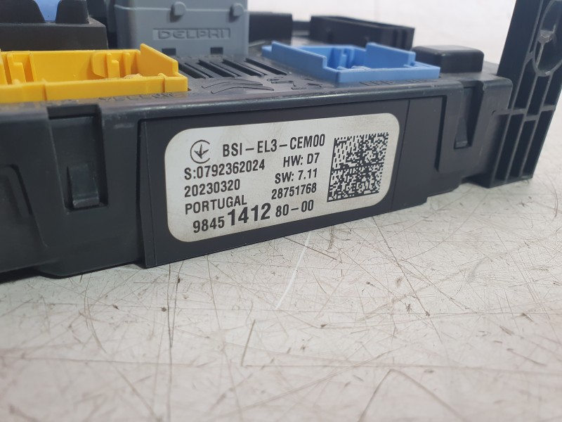 Recambio de caja reles / fusibles para fiat doblo furgoneta/monovolumen (510_, 511_) bluehdi 100 referencia OEM IAM 9845141280  