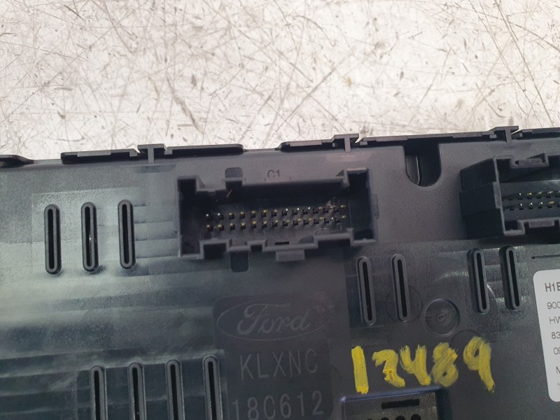 Recambio de mando climatizador para ford fiesta vii (hj, hf) 1.0 ecoboost referencia OEM IAM H1BT18C612AJ  