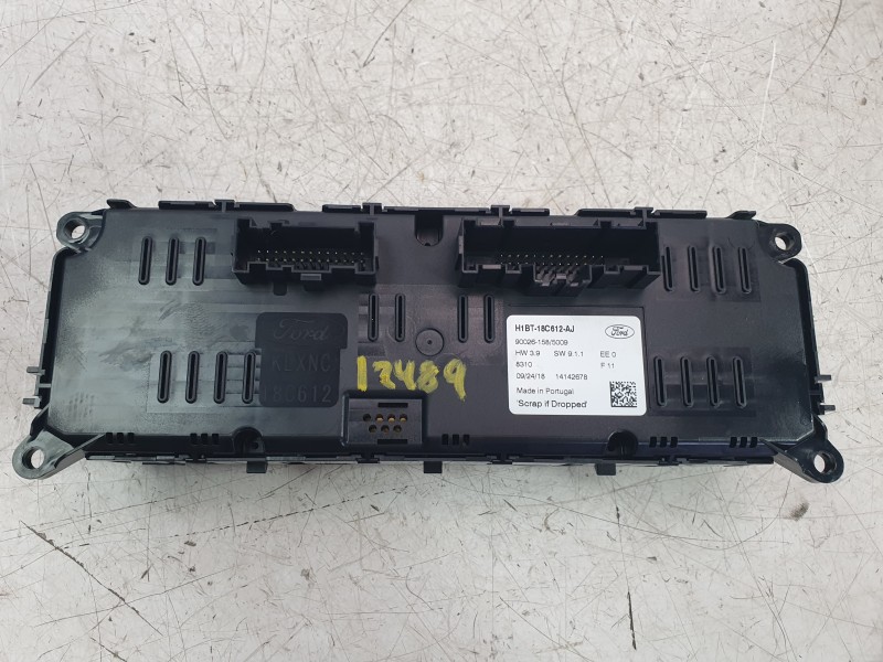 Recambio de mando climatizador para ford fiesta vii (hj, hf) 1.0 ecoboost referencia OEM IAM H1BT18C612AJ  
