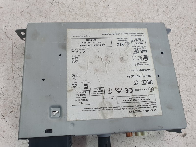 Recambio de sistema audio / radio cd para fiat doblo furgoneta/monovolumen (510_, 511_) bluehdi 100 referencia OEM IAM 985190188