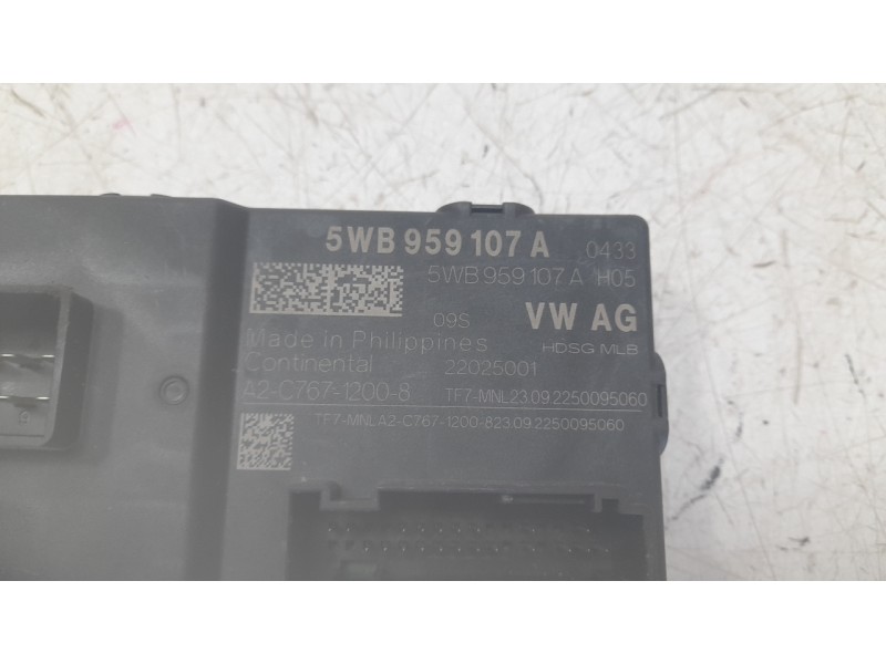 Recambio de modulo electronico para audi q3 sportback (f3n) 35 tdi referencia OEM IAM 5WB959107A A2C76712008 