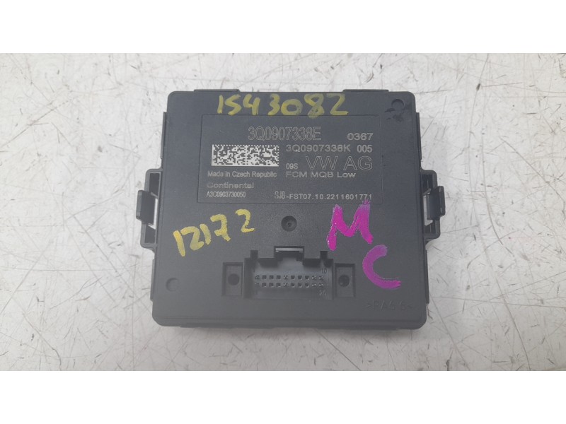 Recambio de modulo electronico para audi q3 sportback (f3n) 35 tdi referencia OEM IAM 3Q0907338E A3C0903730050 