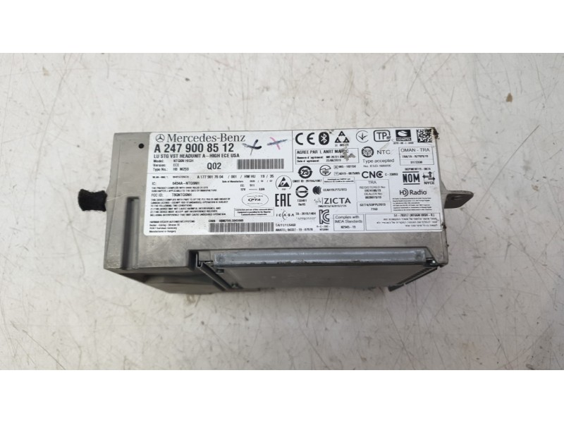 Recambio de sistema navegacion gps para mercedes-benz cla-klasse (bm 118) cla 250 e (118.385) referencia OEM IAM A2479008512  