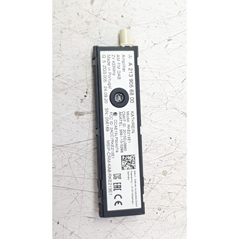 Recambio de modulo electronico para mercedes-benz cla-klasse (bm 118) cla 250 e (118.385) referencia OEM IAM A2139056800  