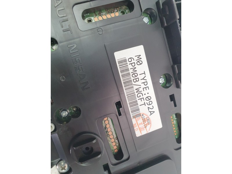 Recambio de cuadro instrumentos para nissan juke (f16_) dig-t 117 referencia OEM IAM 6PM0BWGFT  