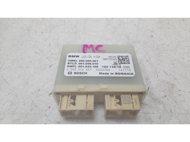 Recambio de modulo electronico para bmw 1 (f40) 118 d referencia OEM IAM 66209873545 0263014457 
