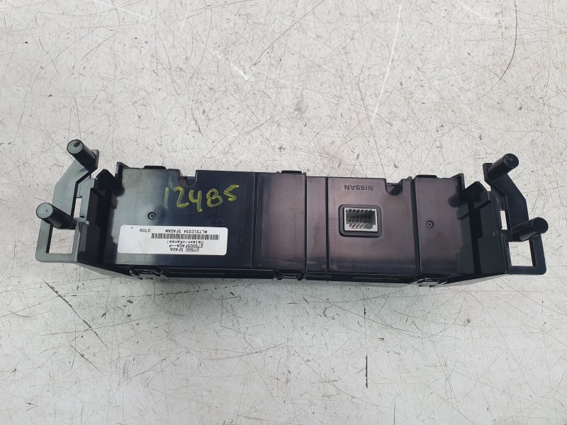 Recambio de mando climatizador para nissan juke (f16_) dig-t 117 referencia OEM IAM 275005FA0A  