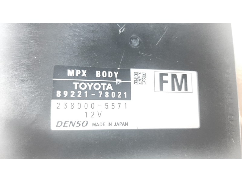 Recambio de caja reles / fusibles para lexus nx 2.5 16v cat (híbrido) referencia OEM IAM 8922178021  