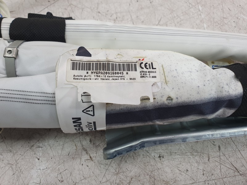 Recambio de airbag cortina delantero izquierdo para nissan juke (f16_) dig-t 117 referencia OEM IAM NY6PA209160045  