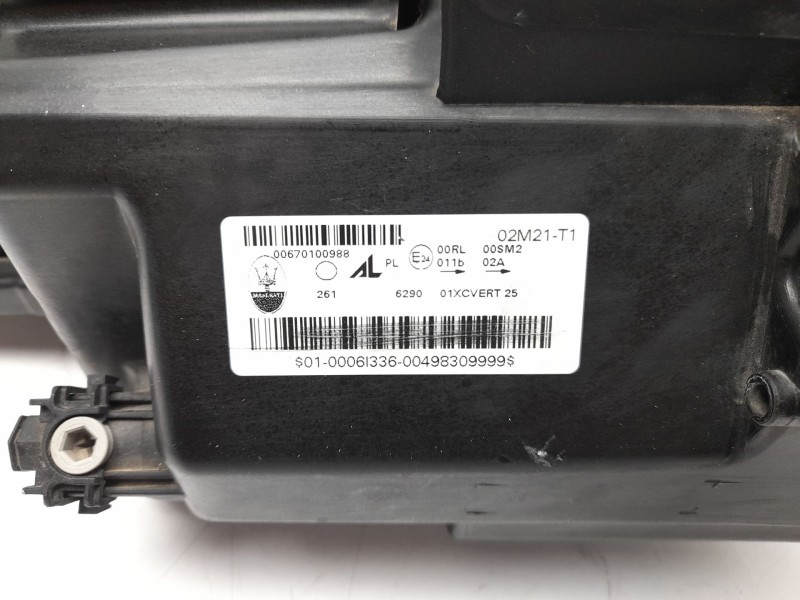 Recambio de faro izquierdo para maserati ghibli iii (m157) 3.0 s q4 referencia OEM IAM 670100988  